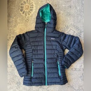Patagonia Women’s down sweater hoody puffer coat